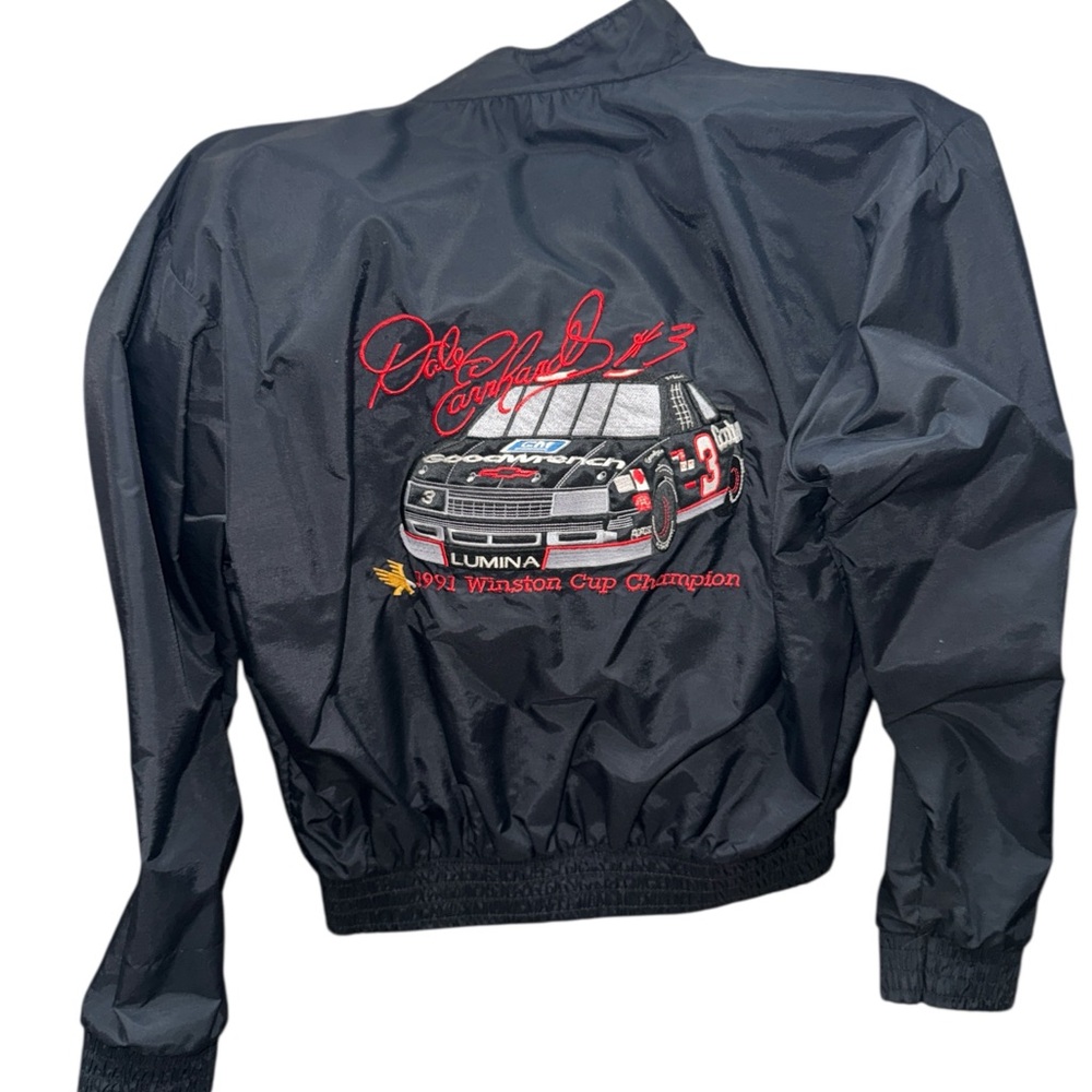 Dale Earnhardt Vintage American Made Sportswear Jacket Adult Large 1991 Winston